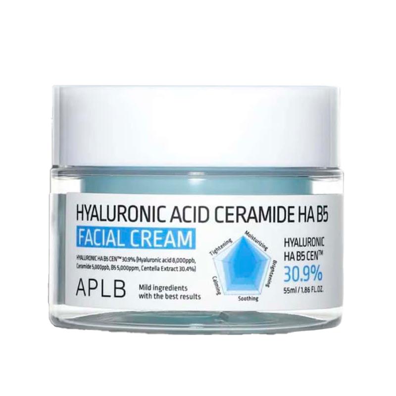 CREME FACIAL APLB HYALURONIC ACID CERAMIDE HA B5 55ML