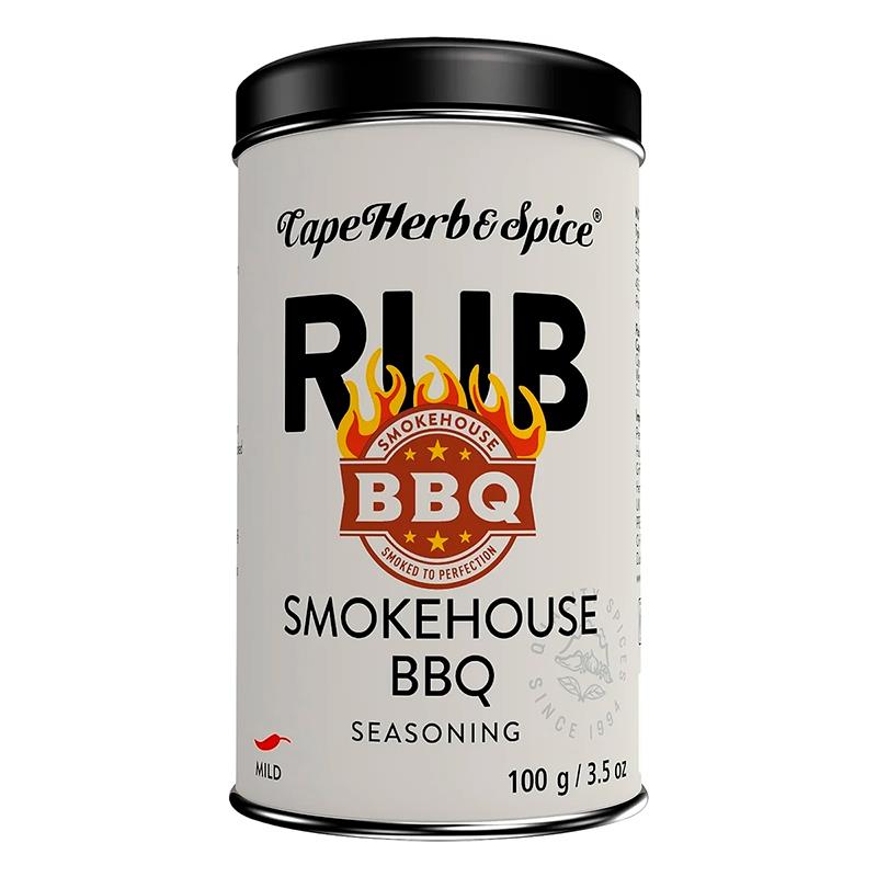 MIX DE TEMPEROS CAPE HERB & SPICE SMOKEHOUSE BBQ 100G