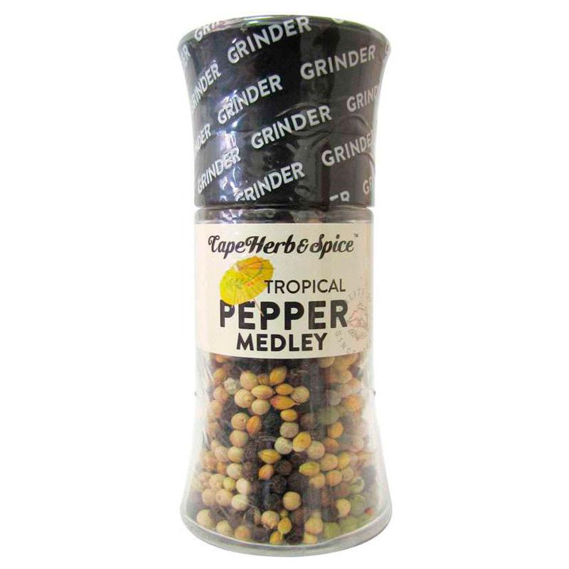 MOEDOR DE MIX DE ESPECIARIAS CAPE HERB & SPICE TROPICAL PEPPER MEDLEY 45G