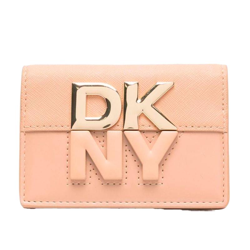 PORTA CARTOES DKNY ECHO BIFFOLD PARA SENHORA CAPUCCINO R42ZKE33-CAP