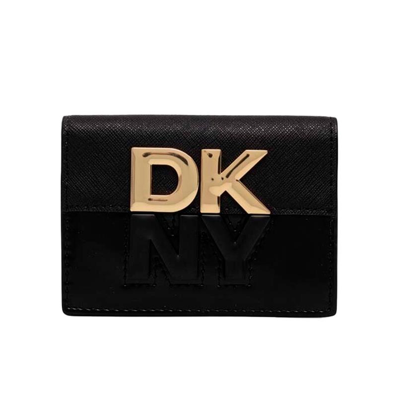 PORTA CARTOES DKNY PARA SENHORA BLACK R42ZKE33-BGD