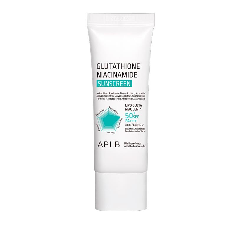 PROTETOR SOLAR FACIAL APLB GLUTATHIONE NIACINAMIDE 40ML
