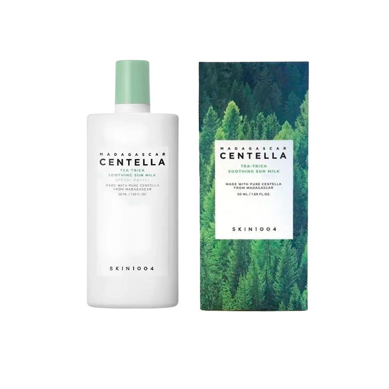 LEITE SOLAR CALMANTE SKIN1004 MADAGASCAR CENTELLA TEA TRICA SOOTHING 50ML