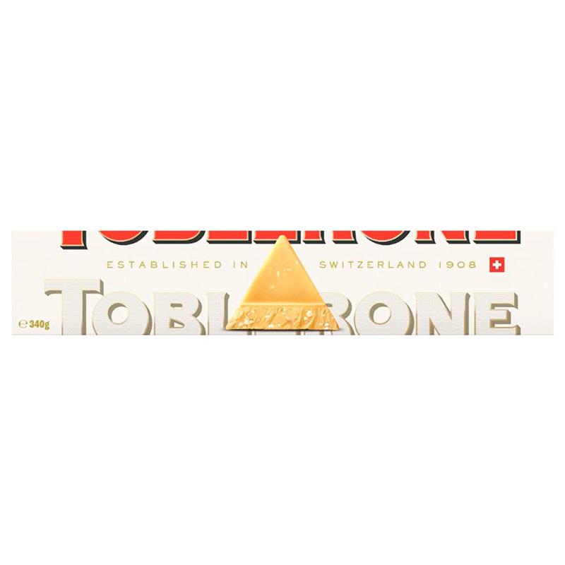 BARRA DE CHOCOLATE TOBLERONE BRANCO 340G