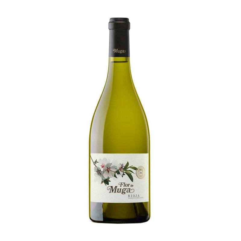VINHO BRANCO FLOR DE MUGA VIURA GARNACHA BLANCA MATURANA 750 ML 13.5% 2021