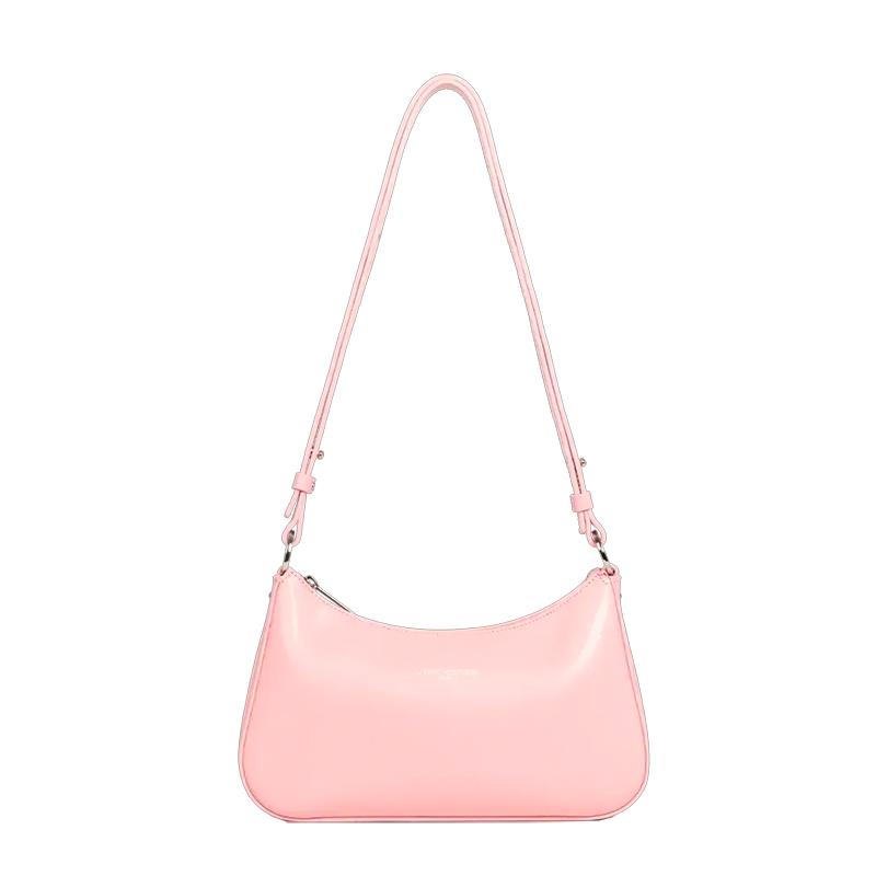 BOLSA FEMININA DE OMBRO LANCASTER SUAVE ACE 43322 ROSE FUME
