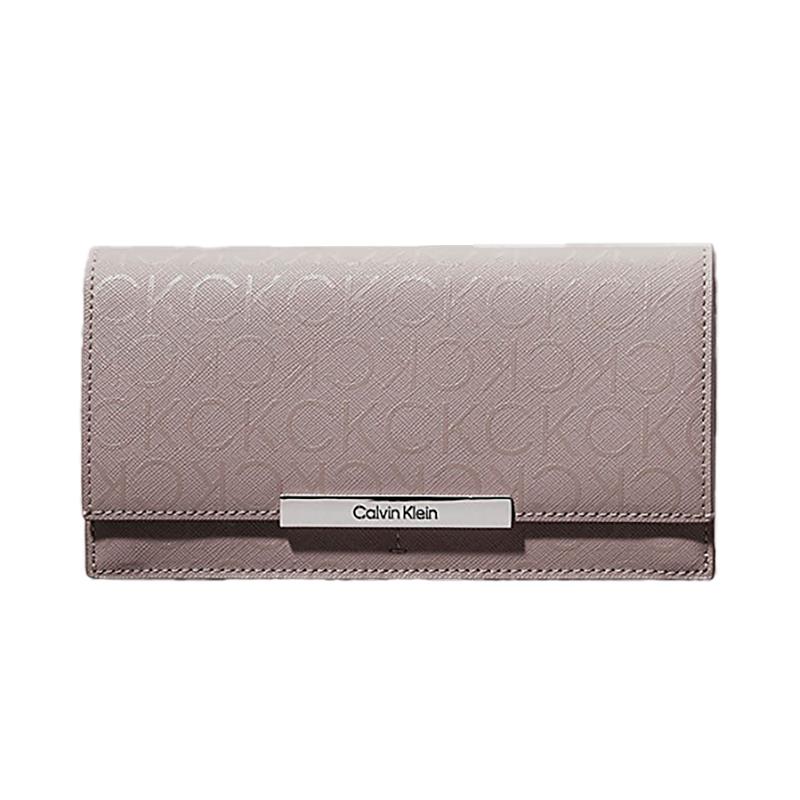 CARTEIRA FEMININA CALVIN KLEIN K60K6124440HG CINDER MONOGRAM PU