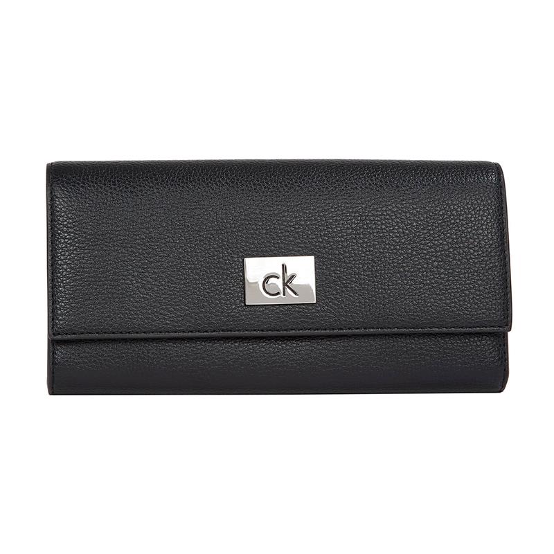 CARTEIRA FEMININA CALVIN KLEIN K60K612839BEH PVH BLACK OS