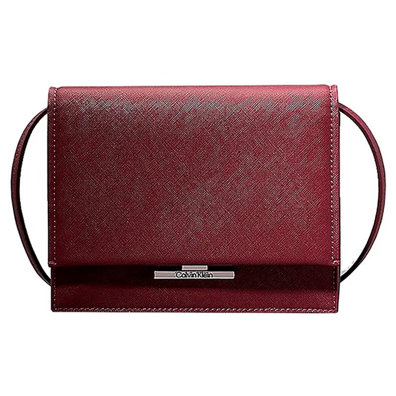 BOLSA FEMININA CALVIN KLEIN K60K612559VLP OXBLOOD