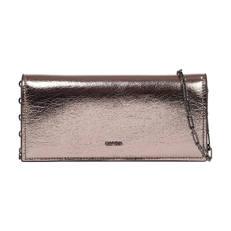 BOLSA FEMININA CALVIN KLEIN K60K612698PE6 SILVER