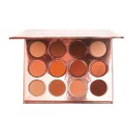 PALETA DE SOMBRA DE OLHOS OG 12C DE7179 TOASTED PALETTE 12X090GR