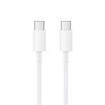6934177703577 CABO USB TIPO C A TIPO C TRANCADO 150CM (COR BRANCO) XIAOMI
