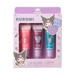 KIT GLOSS SANRIO KUROMI 3UN