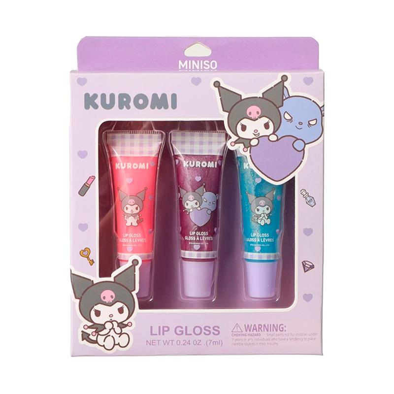 KIT GLOSS SANRIO KUROMI 3UN