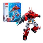 CARRINHO DE MONTAR SLUBAN CAMINHAO EXOSUIT AUTOBOTS 260PCS M38B1313