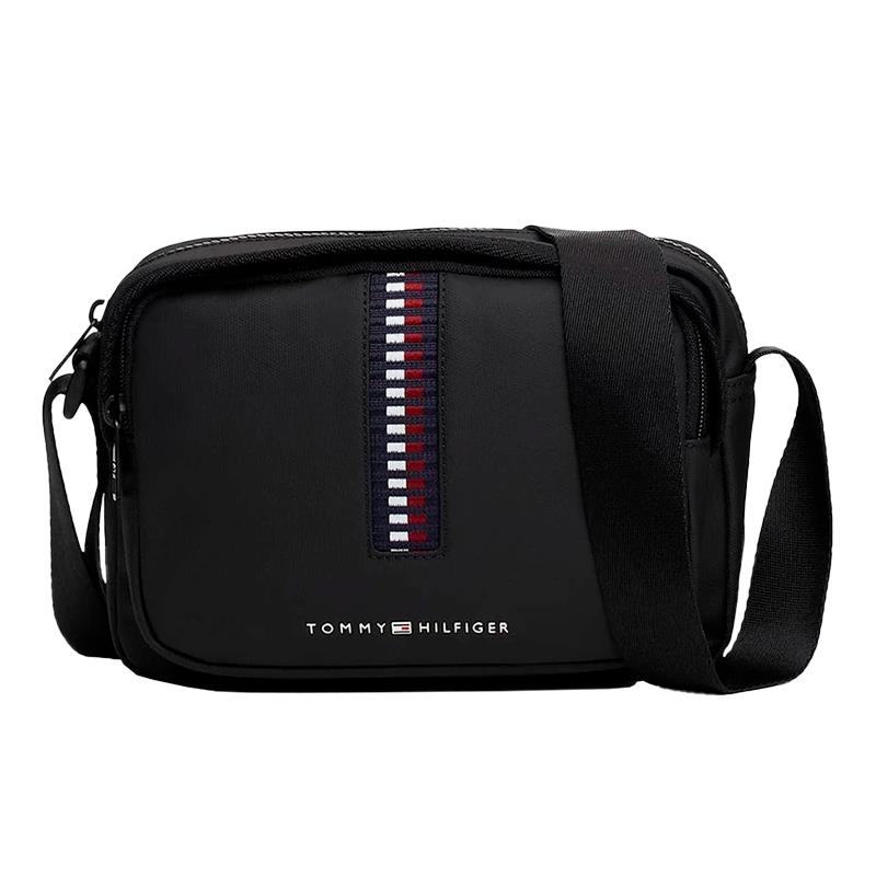 BOLSA FEMININA TOMMY HILFIGER THP CAMERA BAG AM0AM12729BDSOS PRETO