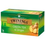 CHA VERDE INFUSAO TWININGS GENGIBRE 25UN X 2G