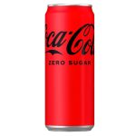 REFRIGERANTE COCA COLA ZERO SLEEKCAN 330ML