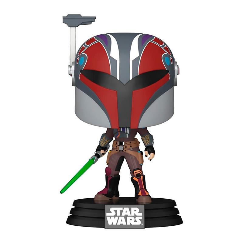 BONECO FUNKO POP STAR WARS SABINE WREN 750 C/CABEÇA OSCILANTE