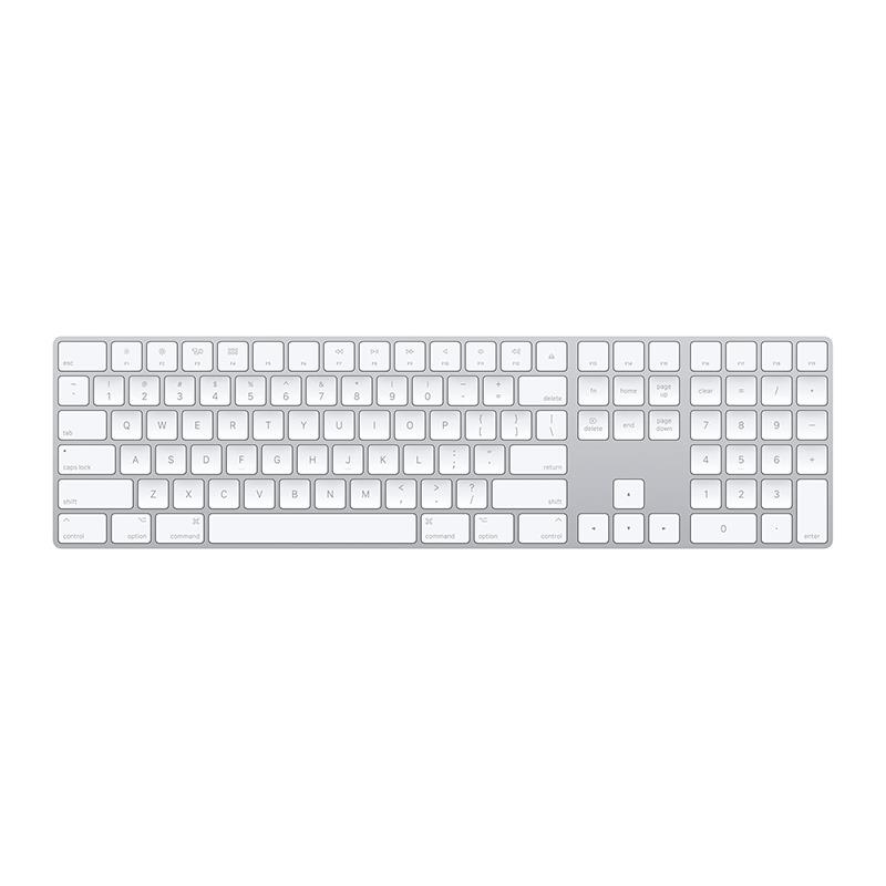 TECLADO S/FIO APPLE MAGIC KEYBOARD MXCJ3LL A1843 BRANCO