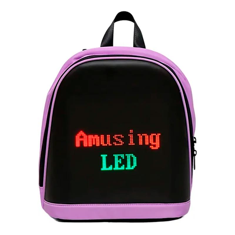 MOCHILA LED BIOSLED C/BLUETOOTH LOYT7 5V LILAS