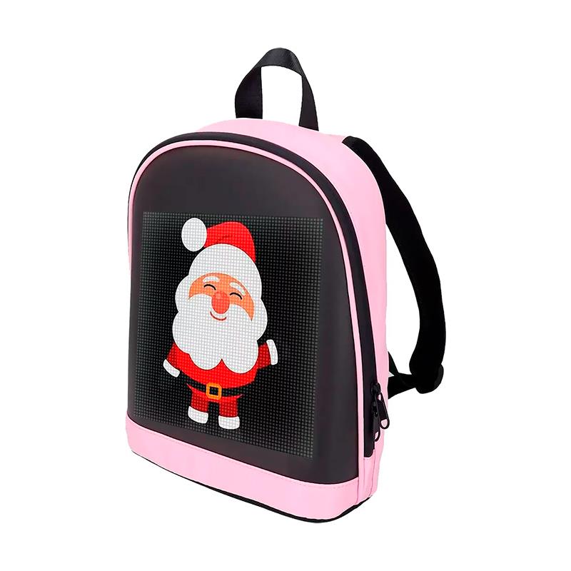 MOCHILA LED BIOSLED C/BLUETOOTH LOYT7 5V ROSA