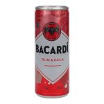 COQUETEL DE RUM BACARDI PREMIX RUMCOLA 250ML 5%