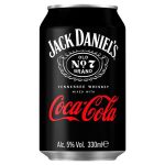 WHISKY JACK DANIELS E COCACOLA PREMIX OLD NO.7 BRAND 330ML 5%