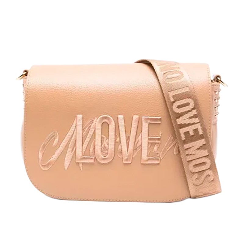 BOLSA FEMININA LOVE MOSCHINO BAG BEGE JC4330PP0NK1110A