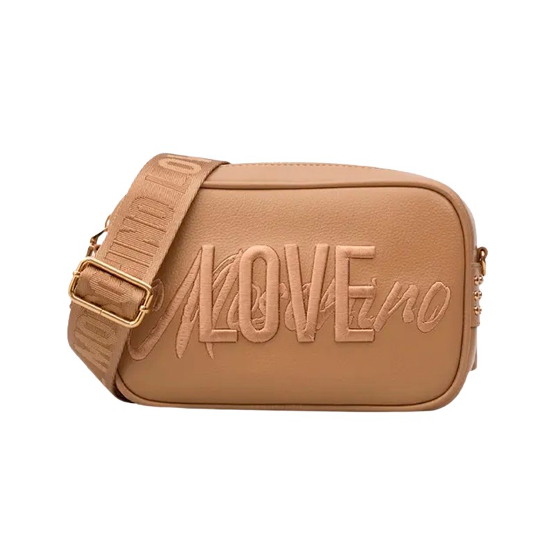 BOLSA FEMININA LOVE MOSCHINO BAG BEGE JC4329PP0NK1110A