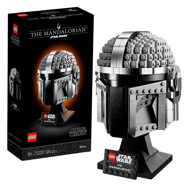 BRINQUEDO LEGO THE MANDALORIAN HELMET 584PCS