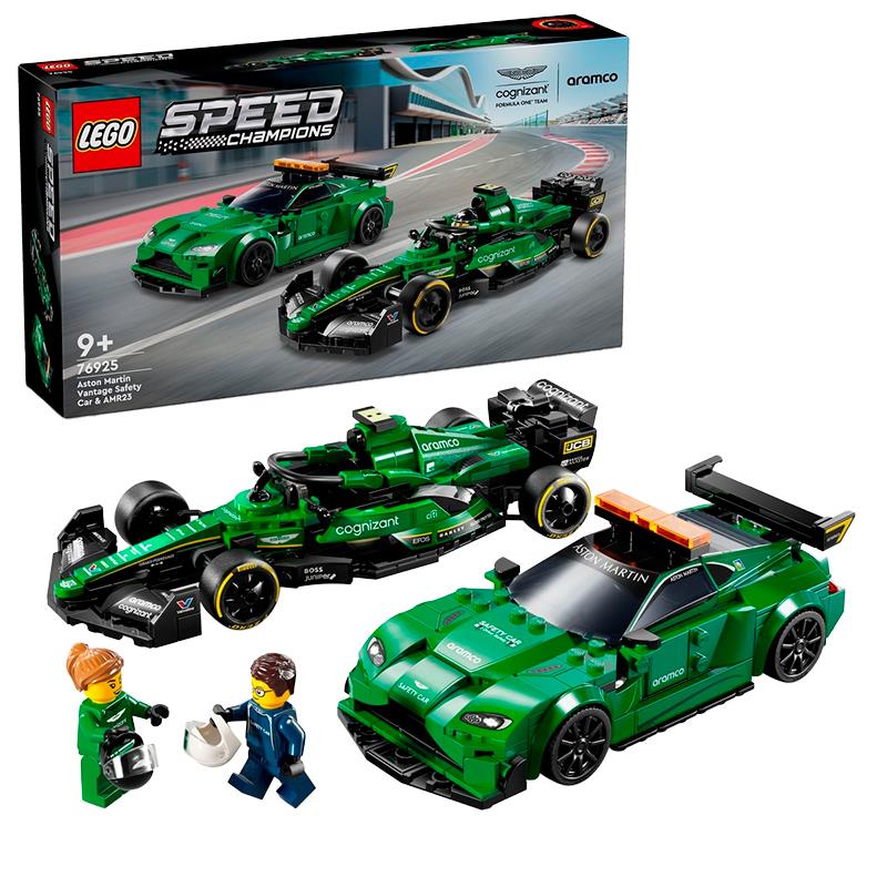 BRINQUEDO LEGO ASTON MARTIN SAFETY CAR E AMR23 564PCS 76925