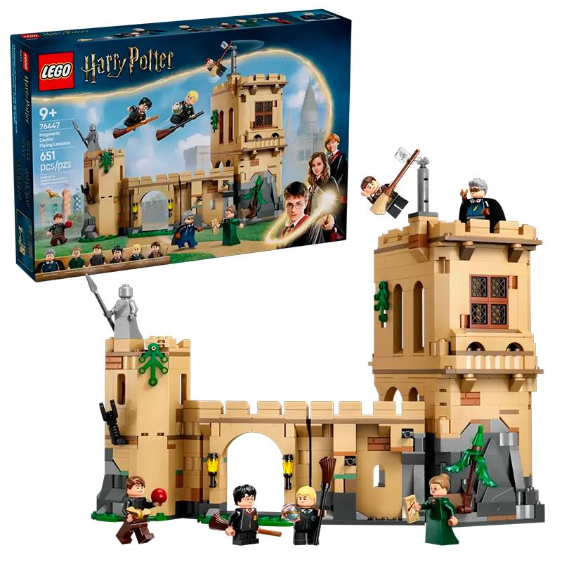 BRINQUEDO LEGO HOGWARTS CASTLE FLYING LESSONS 651PCS 76447