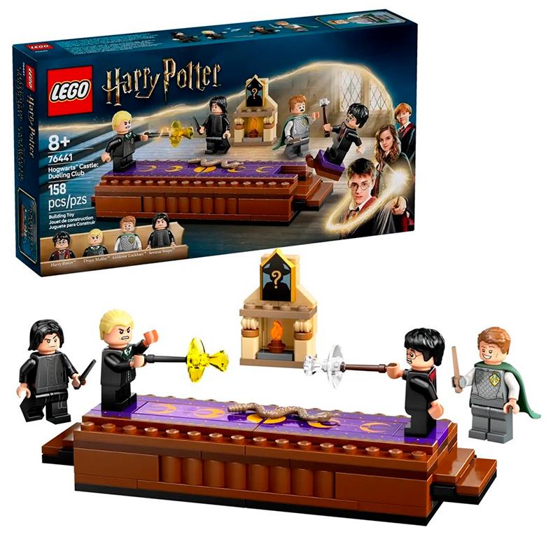 BRINQUEDO LEGO HOGWARTS CASTLE DUELING CLUB 158PCS 76441