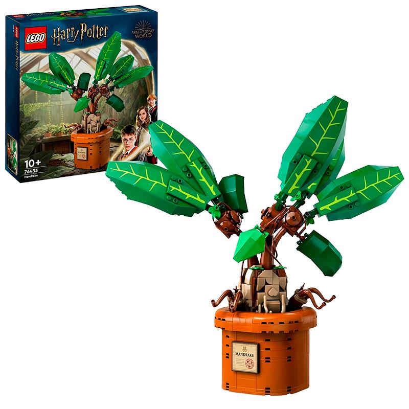 BRINQUEDO LEGO HARRY POTTER MANDRAGORA 579PCS 76433
