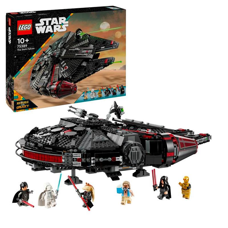 BRINQUEDO LEGO THE DARK FALCON 1579PCS 75389