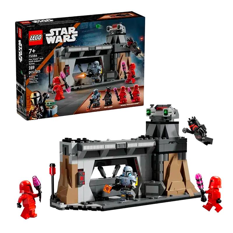 BRINQUEDO LEGO PAZ VIZSLA AND MOFF GIDEON BATTLE V29 289PCS