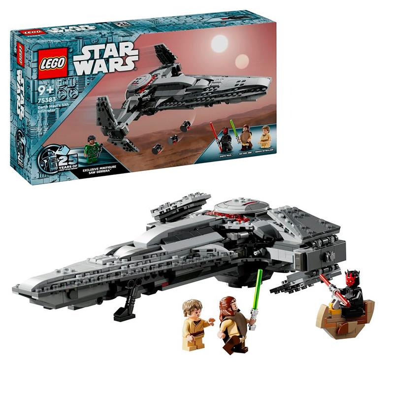 BRINQUEDO LEGO DARTH MAULS SITH INFILTRATOR 640PCS