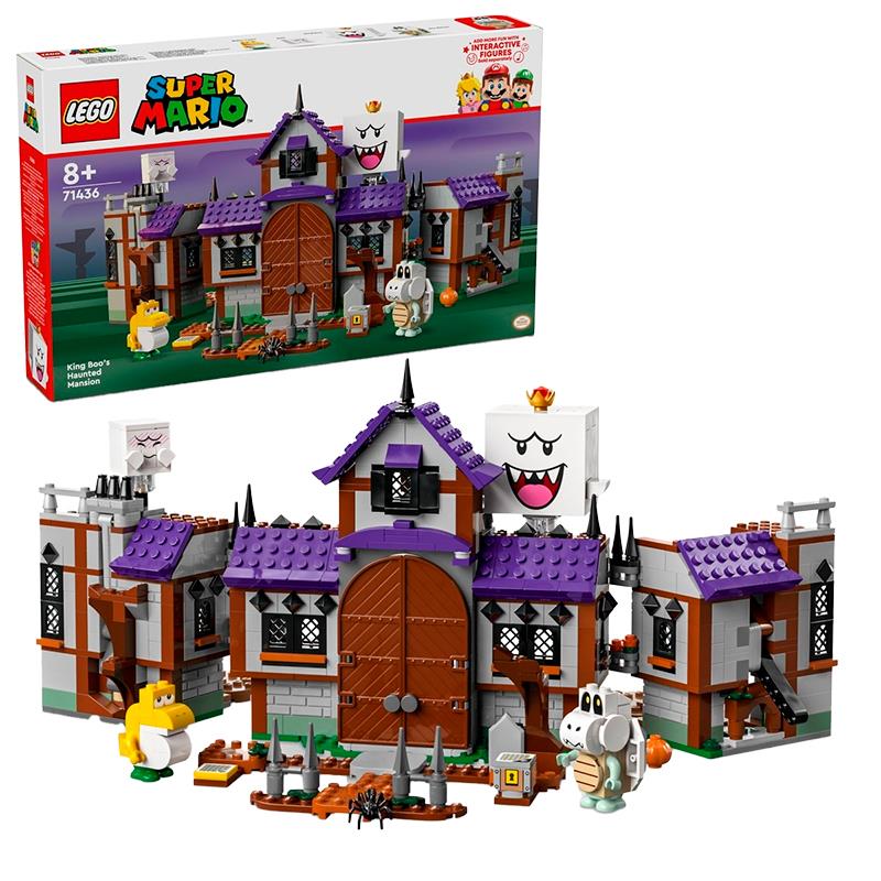 BRINQUEDO LEGO KING BOOS HAUNTED MANSION 71436 932PCS