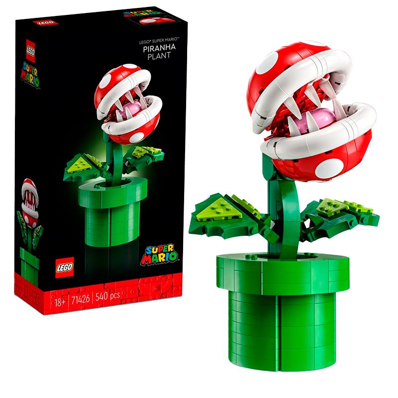 BRINQUEDO LEGO PIRANHA PLANT 540PCS