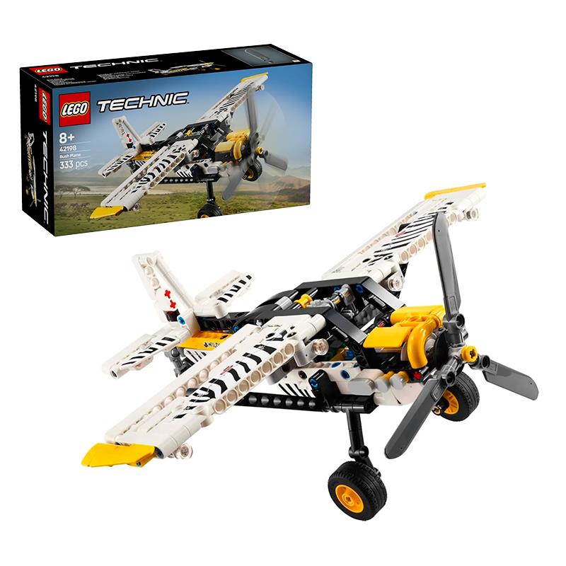 BRINQUEDO LEGO BUSH PLANE 333PCS 42198