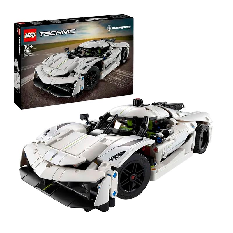 BRINQUEDO LEGO KOENIGSEGG JESKO ABSOLUT WHITE HYPERCAR 801PCS 42184