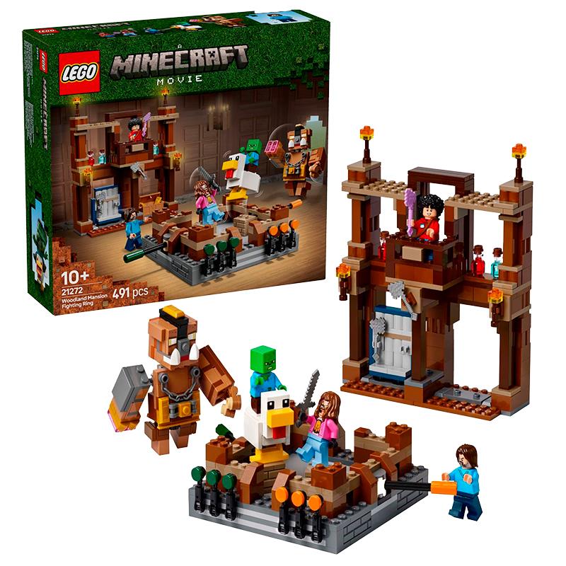 BRINQUEDO LEGO WOODLAND MANSION FIGHTING RING 21272 491PCS