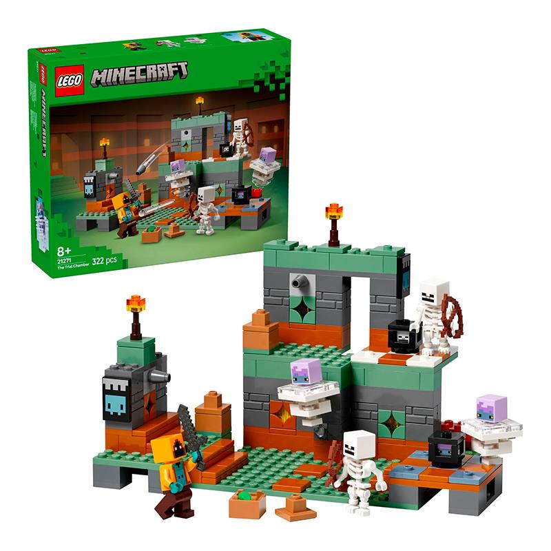 BRINQUEDO LEGO THE TRIAL CHAMBER 322PCS 21271
