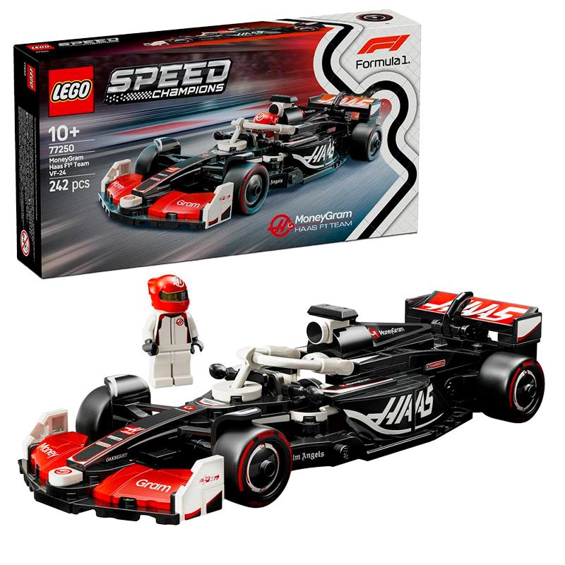 BRINQUEDO LEGO MONEYGRAM HAAS F1 TEAM VF24 RACE CAR 77250 242PCS