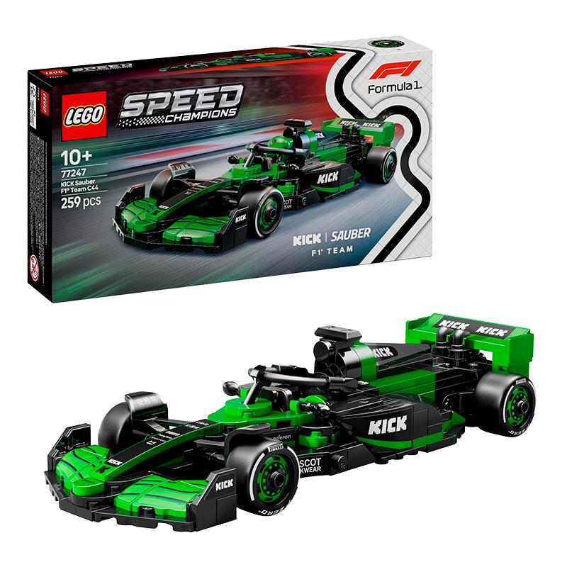 BRINQUEDO LEGO KICK SAUBER F1 TEAM C44 RACE CAR 259PCS 77247