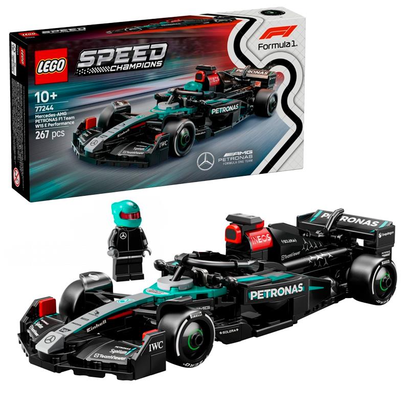 BRINQUEDO LEGO MERCEDESAMG F1 W15 RACE CAR 77244 267PCS