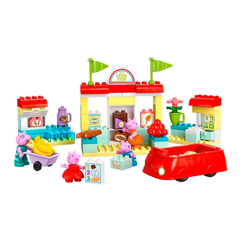BRINQUEDO LEGO PEPPA PIG SUPERMARKET 70PCS 10434
