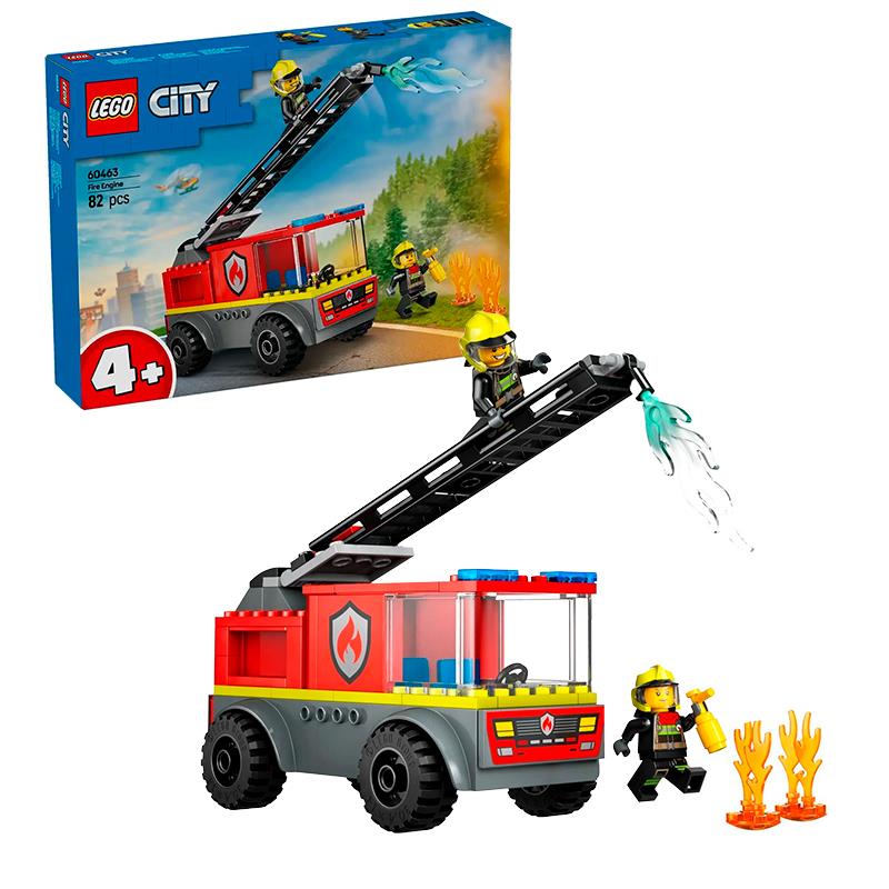 BRINQUEDO LEGO FIRE LADDER TRUCK 60463 82PCS