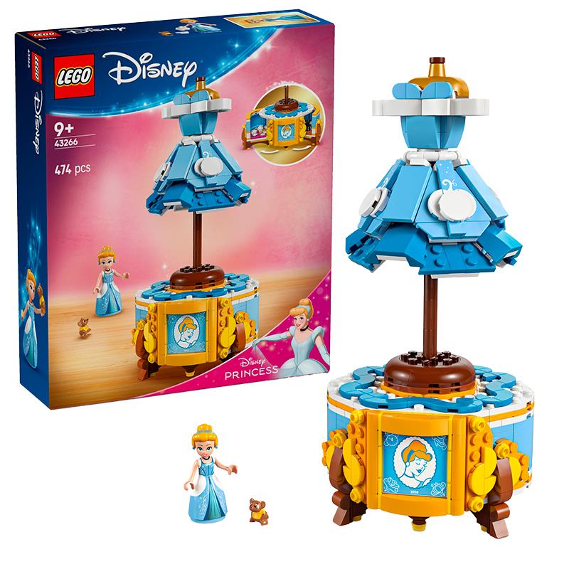 BRINQUEDO LEGO CINDERELLAS DRESS 474PCS 43266